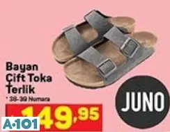 JUNO ÇİFT TOKALI TERLİK JUNO ÇİFT TOKALI TERLİK